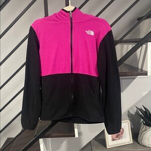 Girl’s The‎ North Face Fleece Hooded Jacket Teen Size XL 14/16